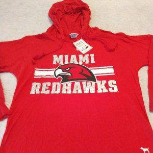Victoria's Secret PINK Miami REDHAWK Hoodie Bling